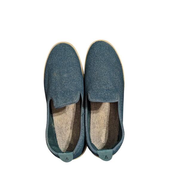 Allbirds Wool Lounger WL Casual Slip On Shoes Green Blue Mens Size 14 - Picture 2 of 7